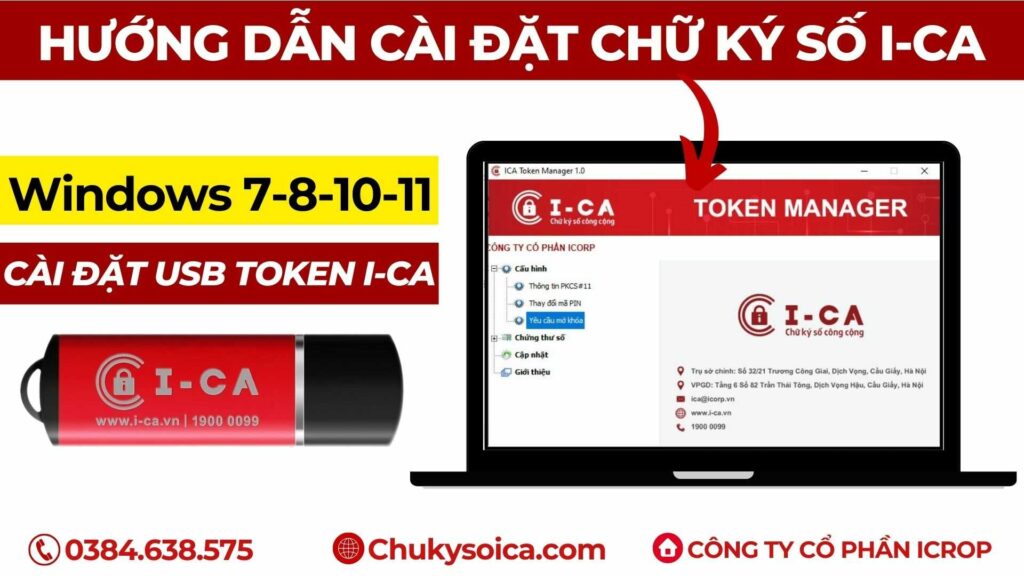 cài đặt được chữ ký số ICA