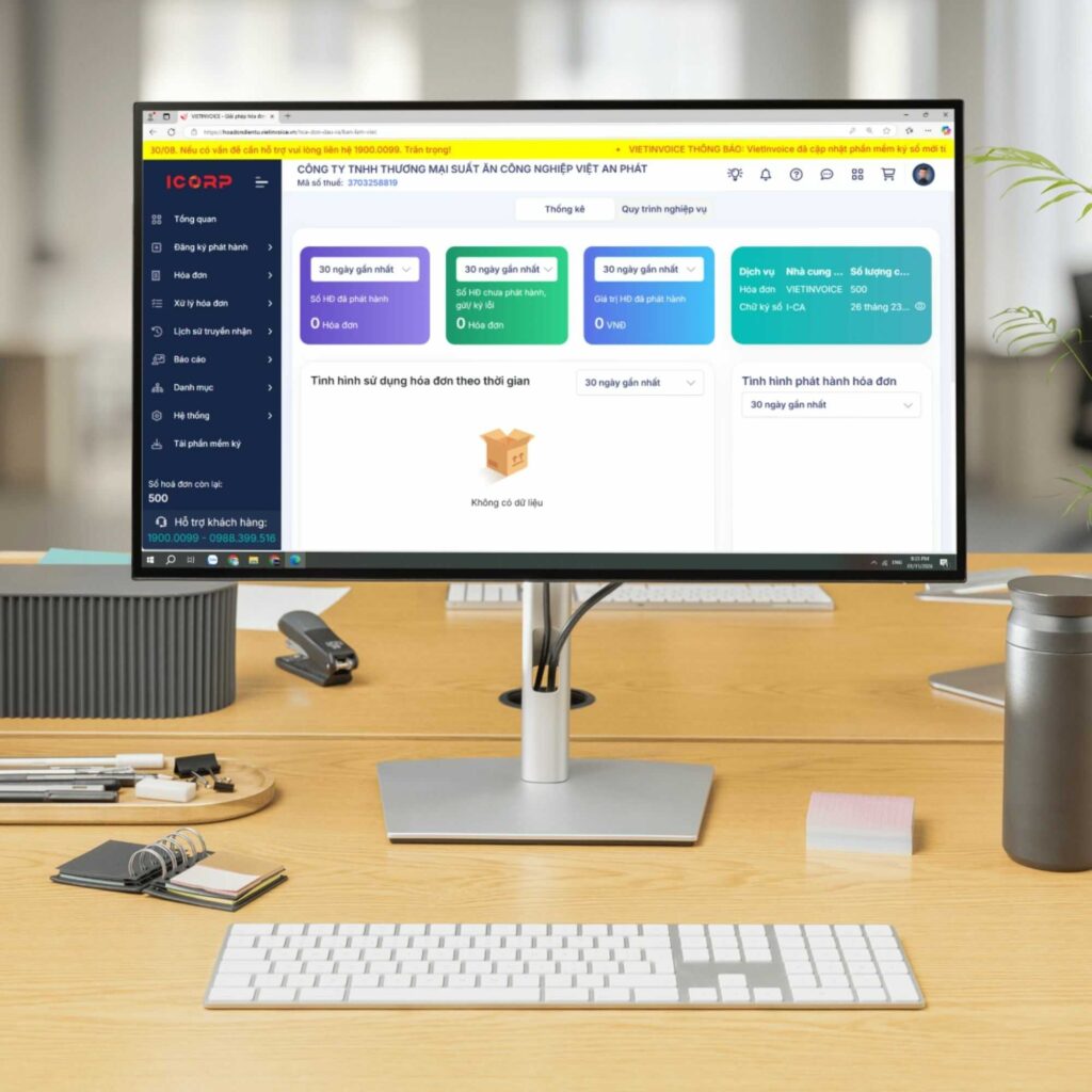 phần mềm hóa đơn điện tử VietInvoice