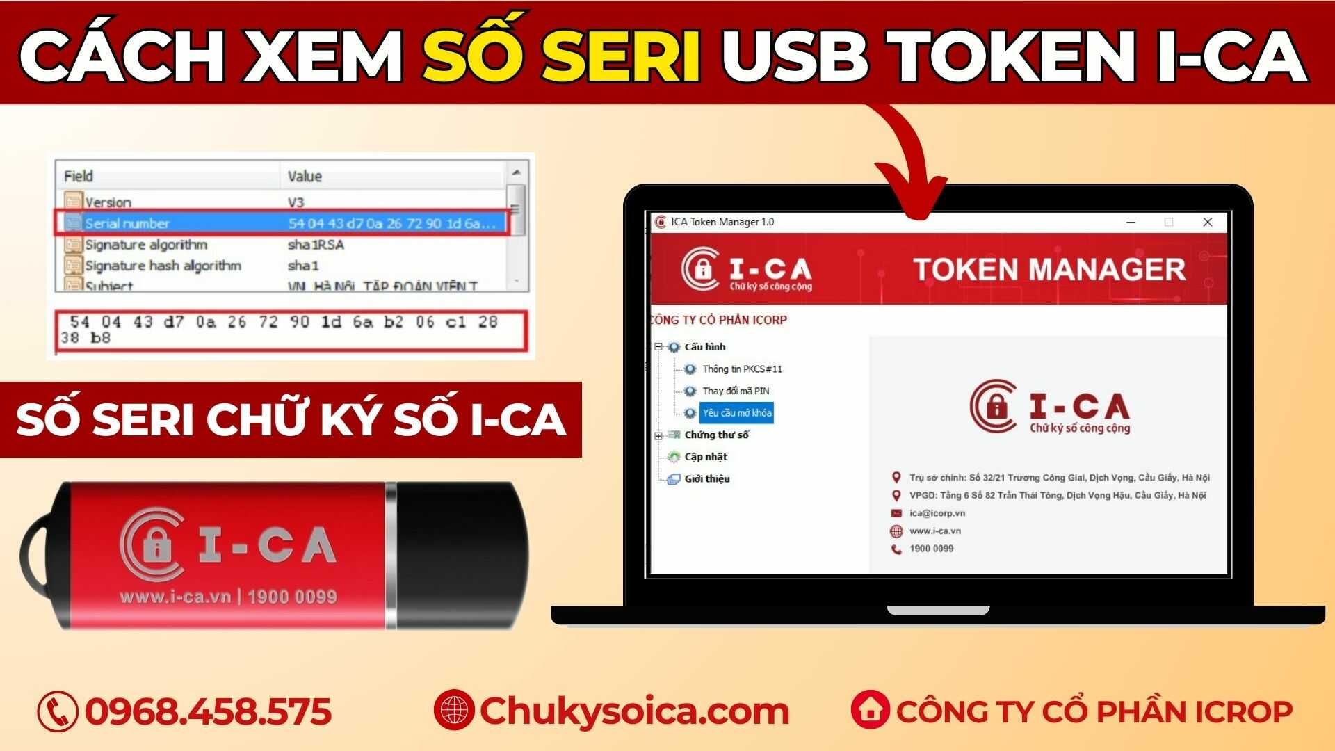 số seri chữ ký số ica