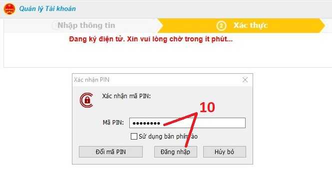 Đăng ký tài khoản ngân hàng doanh nghiệp trên Thuế Điện Tử