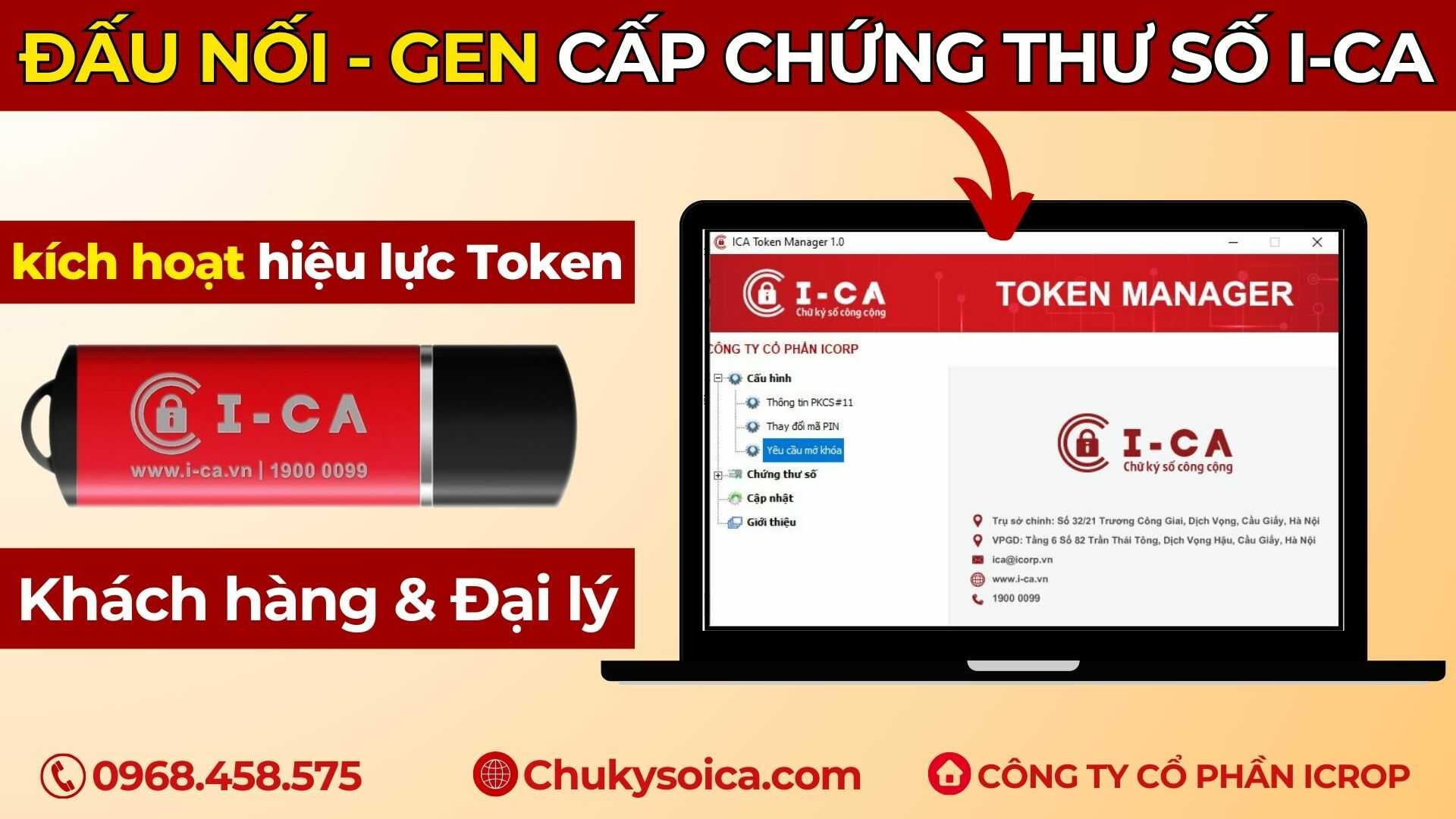 Đấu Nối - GEN cấp chứng thứ số ICA Đấu Nối - GEN cấp chứng thứ số ICA