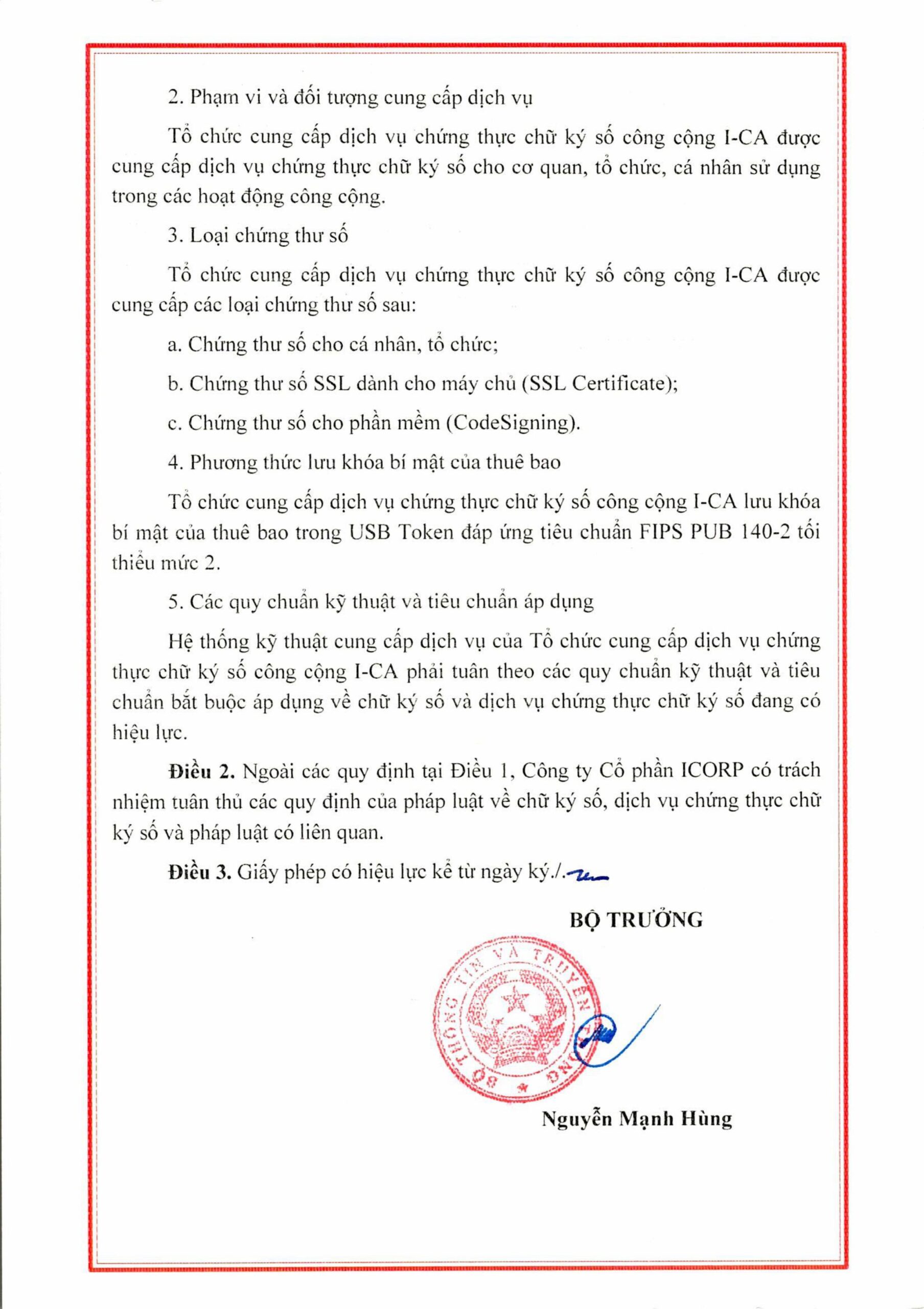 GIAY PHEP CUNG CAP DICH VU CHUNG THUC CHU KY SO CONG CONG ICA