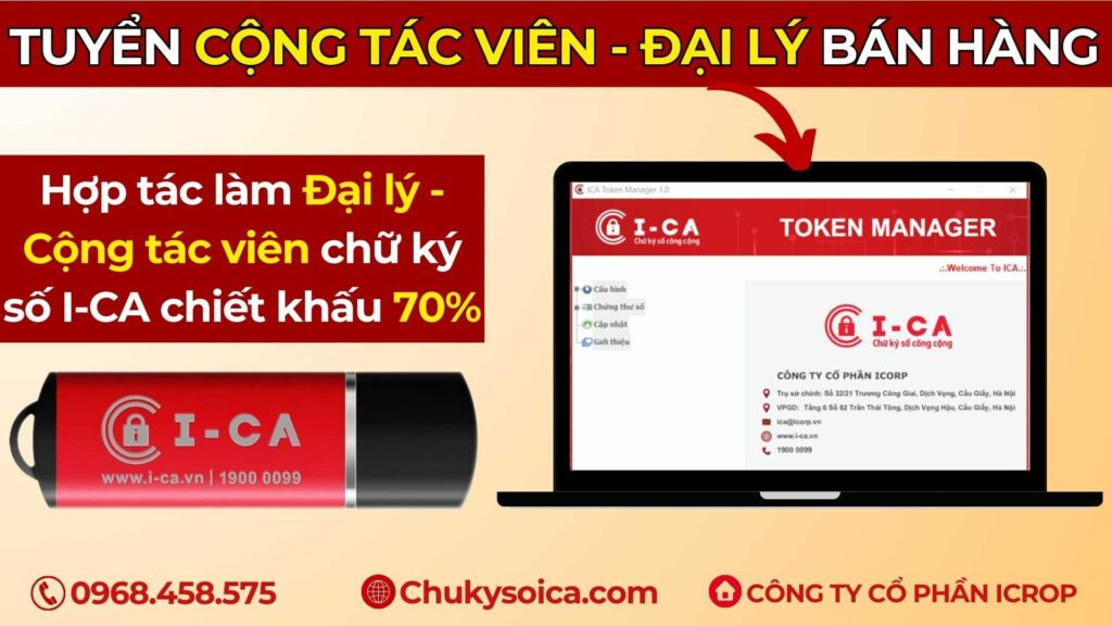 Hợp tác Cộng tác viên - Đại lý chữ ký số ICA