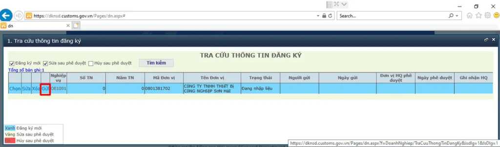 đăng ký tài khoản Hải quan (Vnaccs) bằng chữ ký số ica