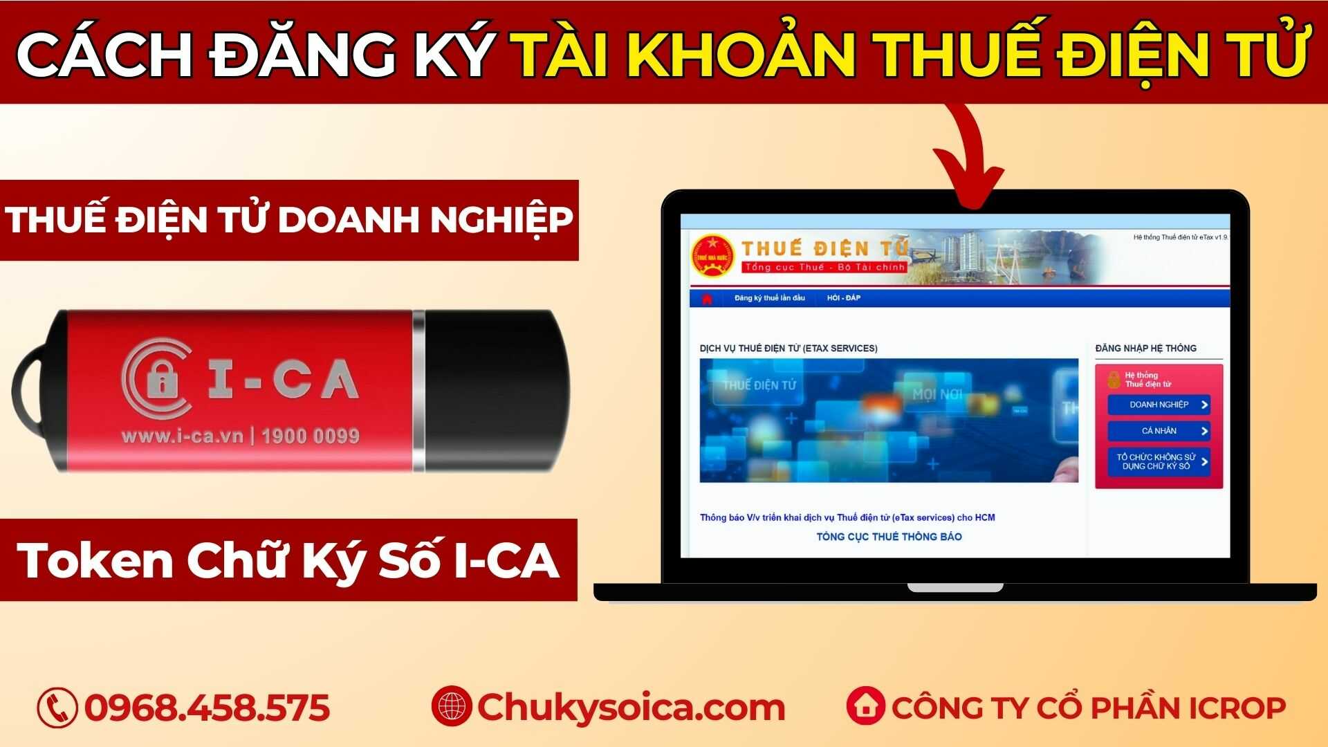 đăng ký tài khoản thuế điện tử
