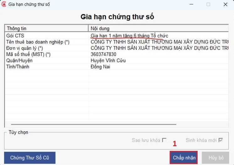 kích hoạt gia hạn chứng thư số I-CA