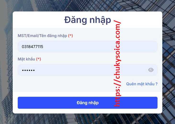 thông báo phát hành hóa đơn điện tử Vietinvoice lên Thuế