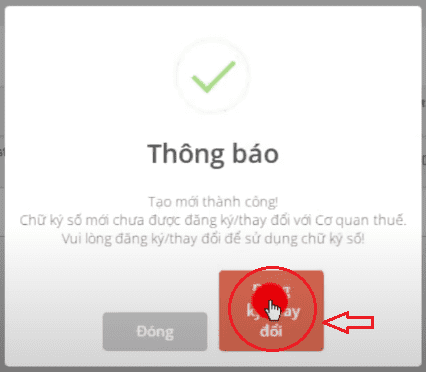 Thay đổi CHỮ KÝ SỐ trên phần mềm hóa đơn EasyInvoice