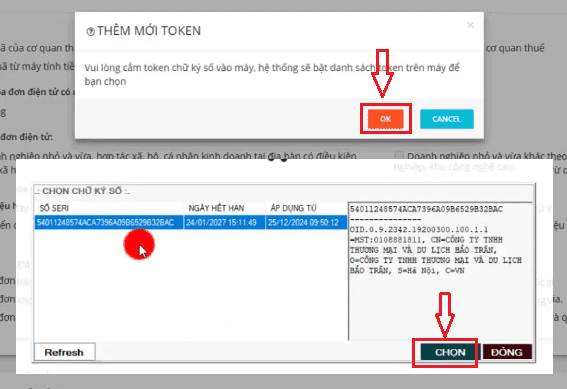 thay đổi chữ ký số trên hóa đơn Wininvoice