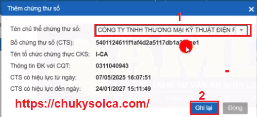 Cập nhật chữ ký số trên phần mềm hóa đơn Bkav (eHoadon) Cập nhật chữ ký số trên phần mềm hóa đơn Bkav (eHoadon)