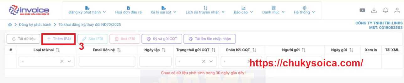 Cập nhật Chữ Ký Số trên phần mềm hóa đơn Minvoice Cập nhật chữ ký số trên phần mềm hóa đơn Minvoice